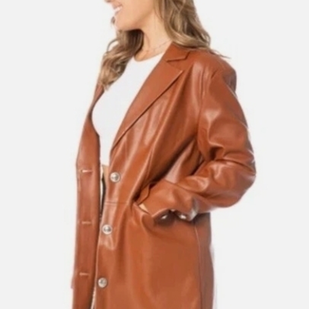Juicy Couture Tan Oversized Trench - Picture 4 of 14